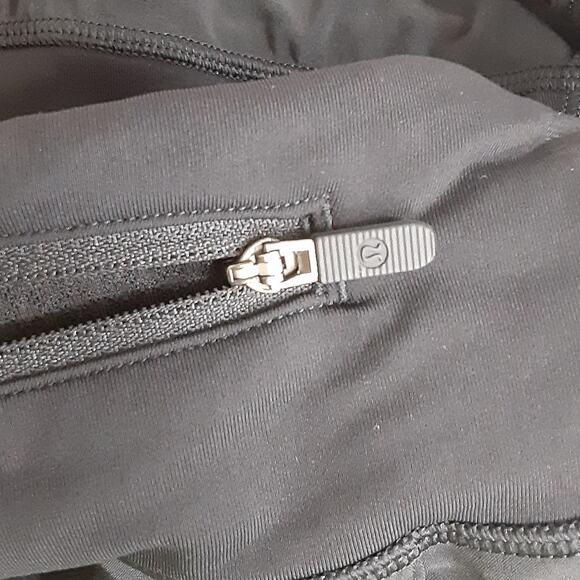 Lululemon Pace Rival Skirt Reg Mid Rise Skort Black Layered Tennis Skort Women 2 - Picture 5 of 10